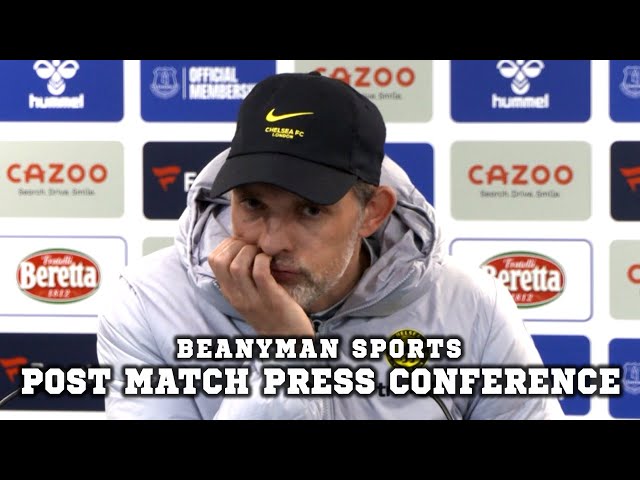 'VERY DISAPPOINTED! We knew what was coming!' | Everton 1-0 Chelsea | Thomas Tuchel press conference