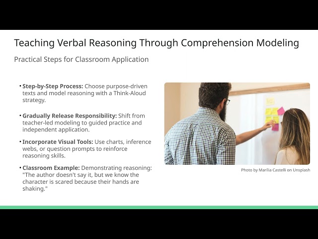 Verbal Reasoning and Comprehension Modeling