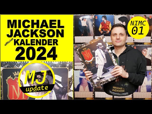 New In My Collection #01 | The official Michael Jackson calendar 2024 | MJ Update by Harry