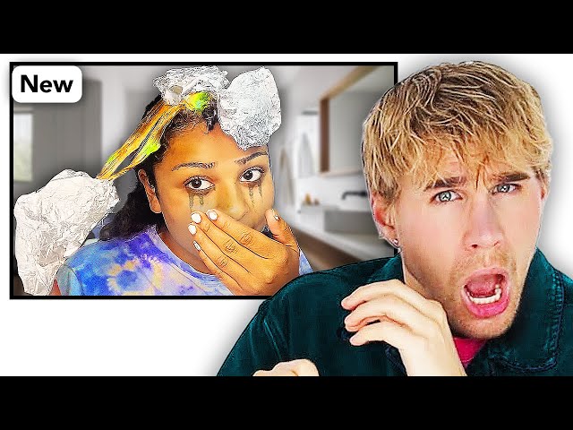 Hairdresser Reacts To The Worst Bleach Highlights