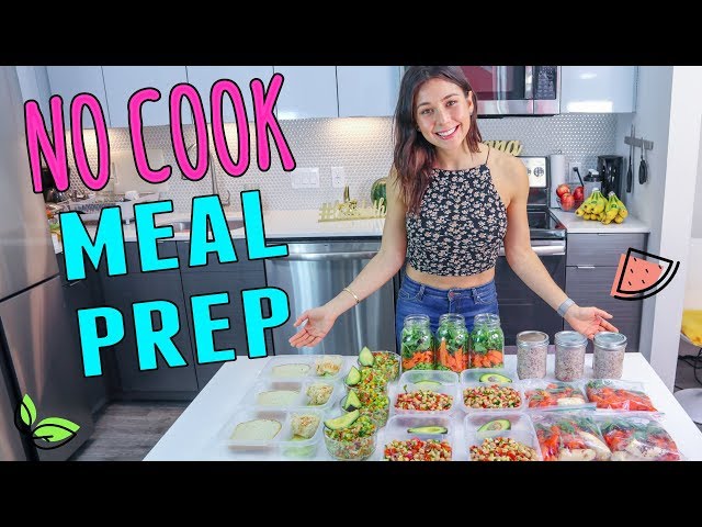 NO COOK MEAL PREP FOR THE WHOLE WEEK!🌿Yovana