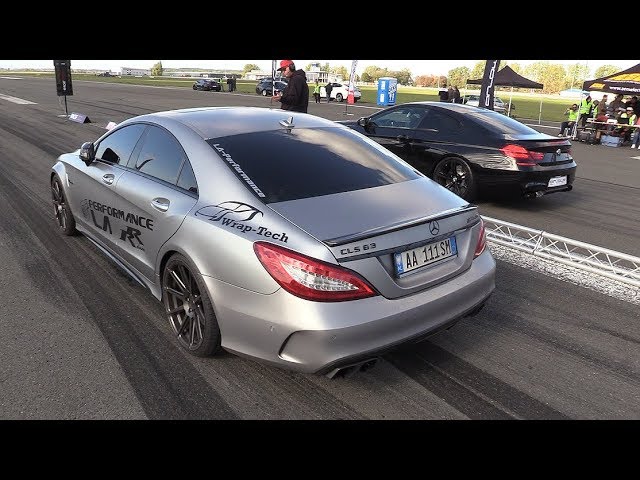 BRABUS Mercedes CLS63 S AMG vs 740HP BMW M6 F12 HPT