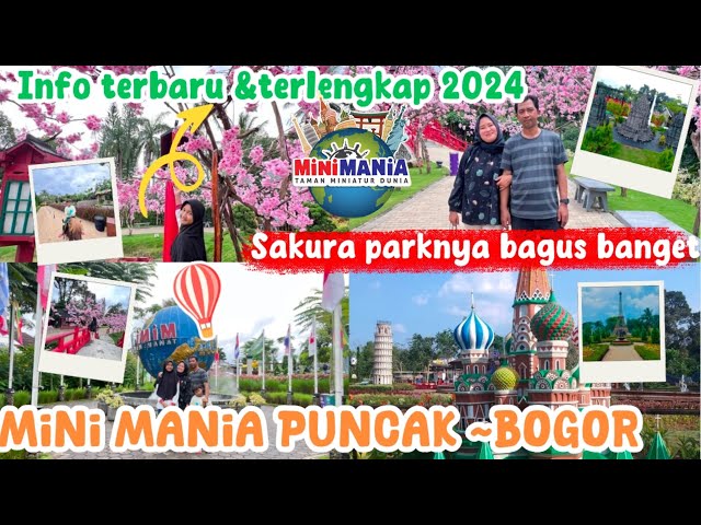 WISATA MINI MANIA PUNCAK BOGOR TERBARU 2024 | Taman Miniatur Dunia (Puncak)