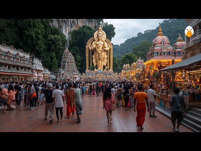 Batu Caves, Malaysia🇲🇾 The Most Iconic Landmark of Kuala Lumpur (4K HDR)