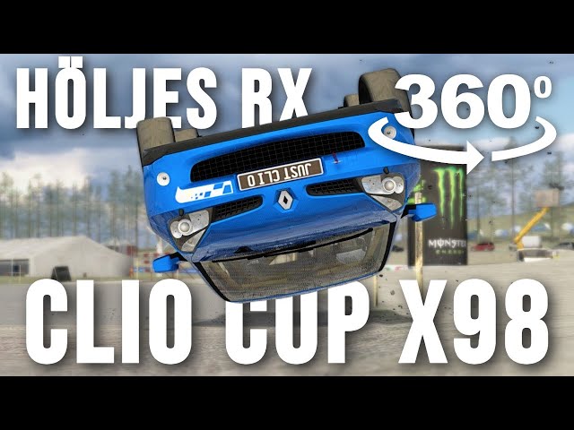 Clio Cup X98 | Höljes RX | 360VR