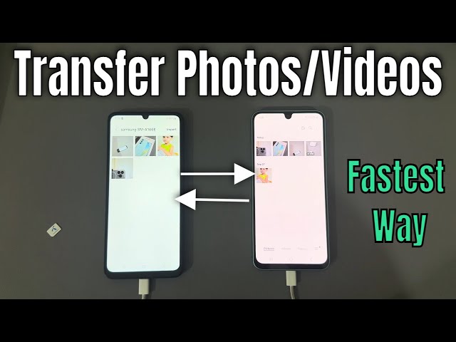 How to transfer file android to android with cable Samsung Galaxy A16 5G