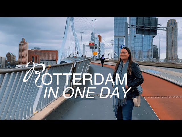 rotterdam vlog - a day exploring the city