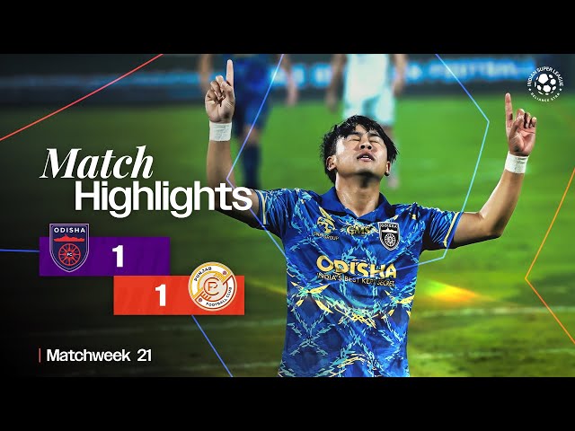 Match Highlights | Odisha FC 1-1 Punjab FC | MW 21 | ISL 2024-25