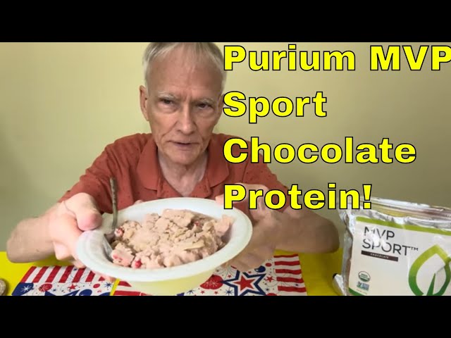 Purium MVP Sport Terra Pouch Chocolate Protein!