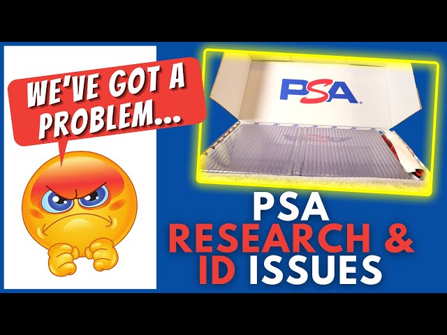 Research and ID Issues At PSA. How'd PSA Miss On This Submission?