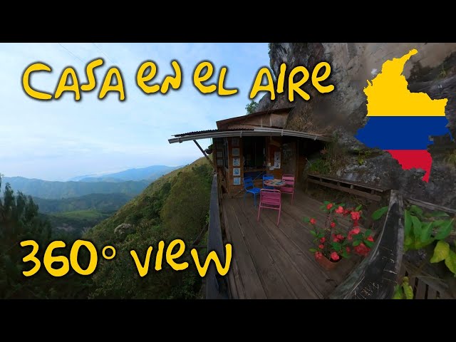 🌄 ADVENTURE in ABEJORRAL Antioquia 🌎 CASA EN EL AIRE  🧗‍♂️ 360° VR (P2)