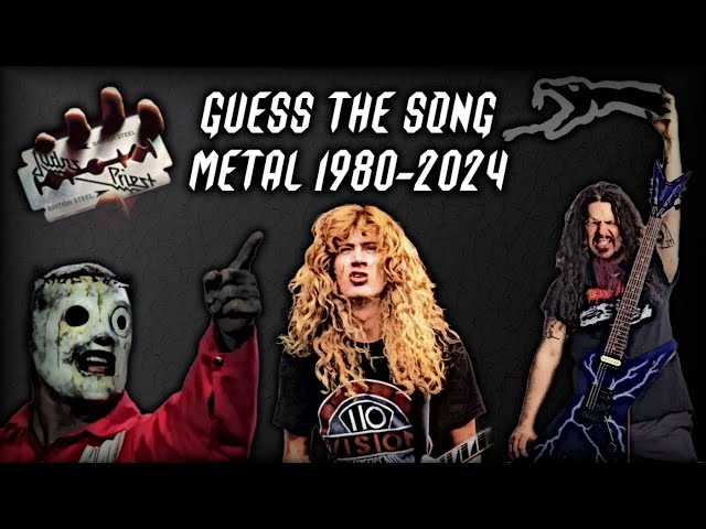 Guess the Metal Song FROM EACH YEAR (1980-2024) | QUIZ