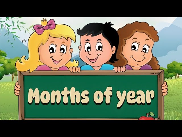 Months Of The Year Song - 149 | Nursery Rhymes & Kids Songs | Rhyme Time Kids