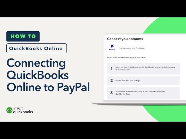 How to connect QuickBooks Online to PayPal