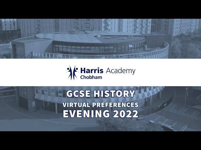 Year 9 GCSE Preferences 2022 - GCSE History