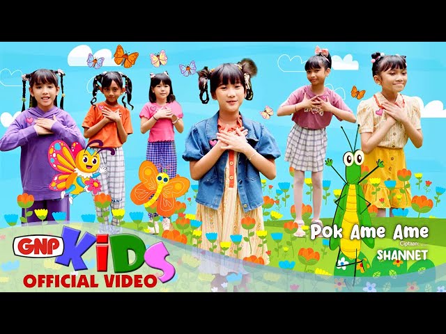 Pok Ame Ame – Shannet | Lagu Anak Indonesia - Official Music Video