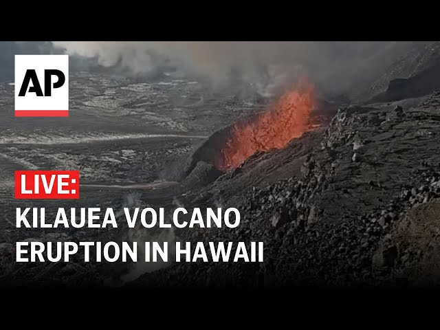 LIVE: Kilauea volcano eruption in Hawaii