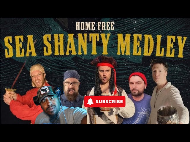 HOME FREE - SEA SHANTY MEDLEY | FIRST TIME HEARING REACTION | 100 DAYS WITH TEDDY