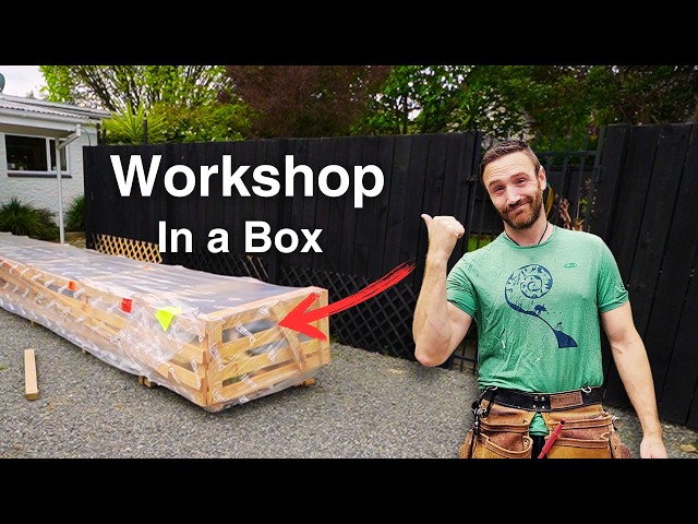 I Built My DREAM Workshop From Scratch in 8 Days!