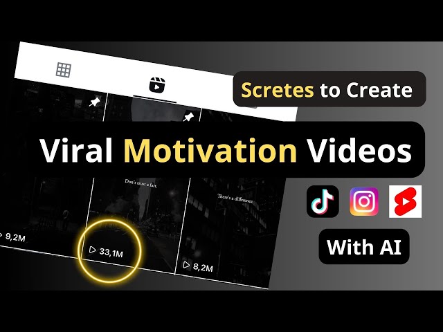 How To Create Viral Motivational Shorts and Reels With AI