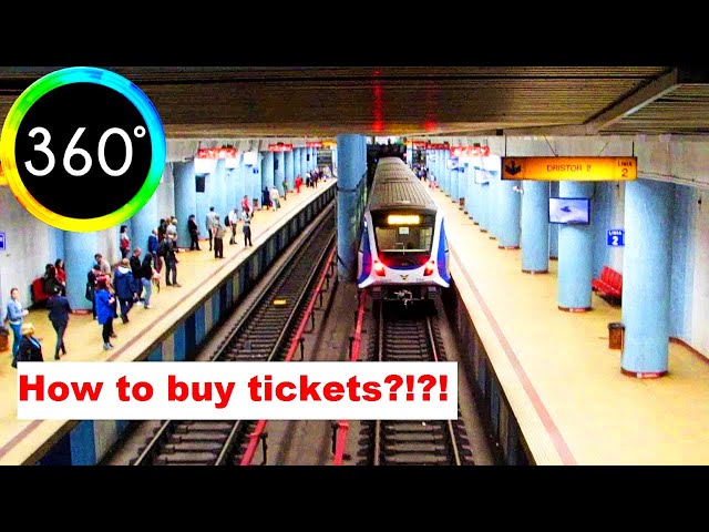 360° Video How To Buy Subway /Metro Ticket in Bucharest Romania Daniel Nelu Travel Vlog Virtual Tour