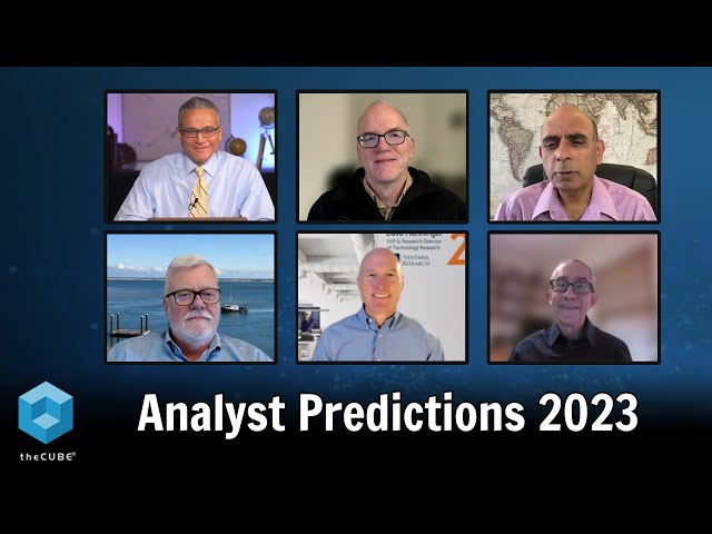 Analyst Predictions 2023: The Future of Data Management