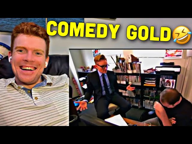 CONAN Gives Staff Performance Reviews REACTION!!!