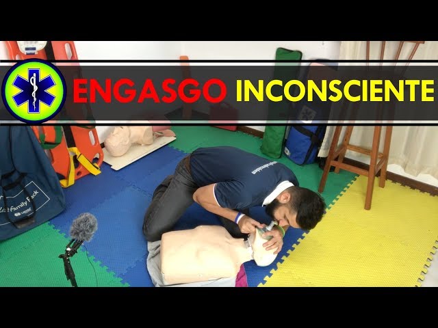 ENGASGO INCONSCIENTE, O QUE FAZER ? | OVACE | SUPORTE BÁSICO DE VIDA | SBV