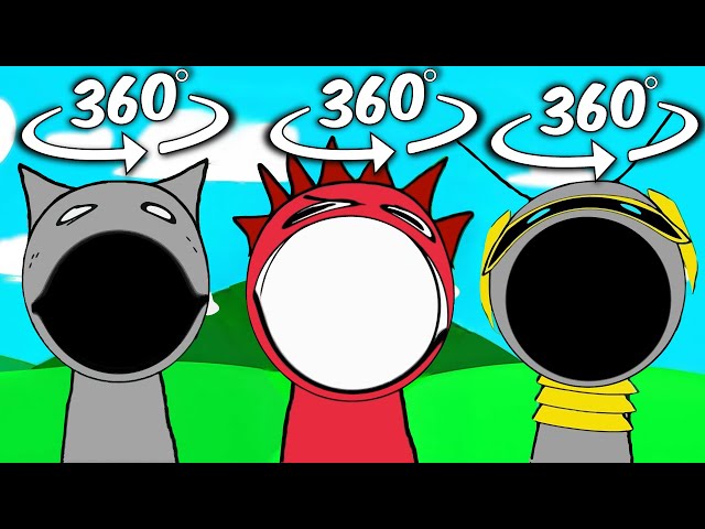 360° VR Pop Incredibox Sprunki animated