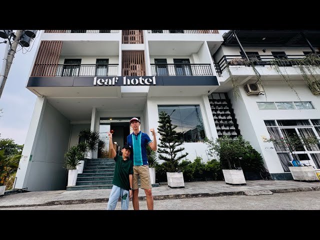 Hành trình bay ra Phú Quốc & Check-in “Leaf Hotel Phu Quoc”. Gần sân bay tiện đi lại & ăn uống