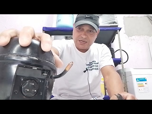 Como ligar motor de geladeira (compressor) sem Reler de forma segura