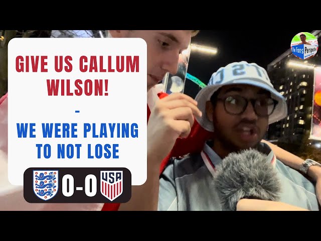 England 0-0 USA | WE HAD NO CREATIVITY! - Post Match Boxpark Fan Cam’ Is NOW LIVE!