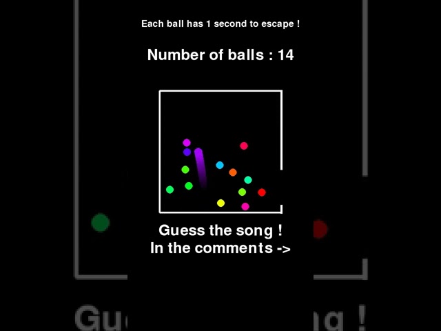 Bouncing Ball Mystery Melodies N°1166 #shorts