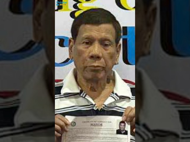 Dating pangulong Rodrigo Duterte tatakbo ulit bilang mayor ng Davao City