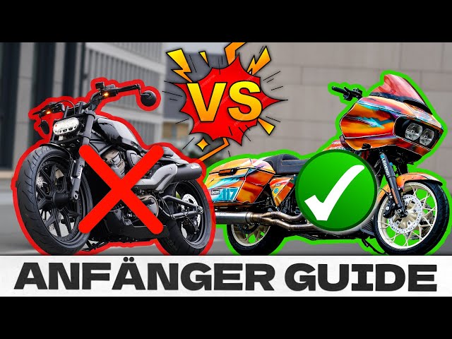 Welche HARLEY DAVIDSON ist die BESTE für FAHRANFÄNGER? H-D EINSTEIGER GUIDE