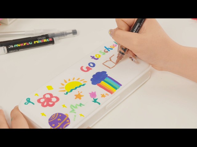 DIY Bookmarks & Pencil Case: Quick and Easy Beginners Tutorial | Best Back-to-School Art Activities