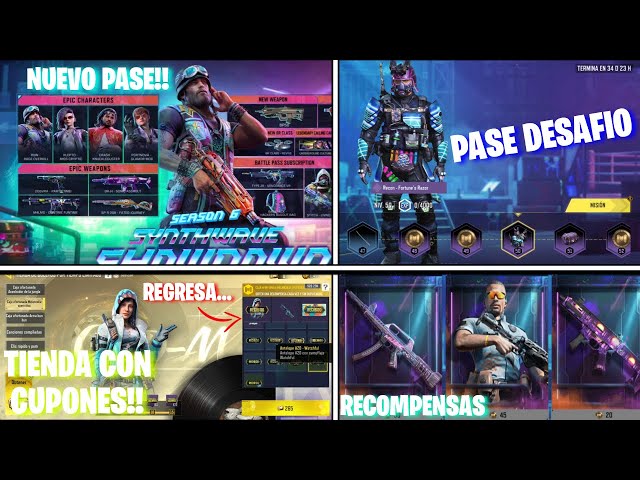 NUEVO TEMPORADA!! NUEVA TIENDA DE BOLETA - NUEVO PASE DE BATALLA - PASE DE DESAFIO | COD Mobile