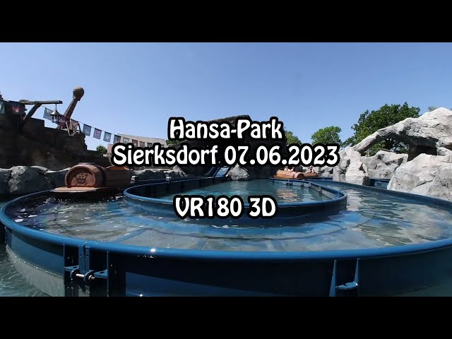 VR-Erlebnis: Hansa-Park Sierksdorf kommentierte Impressionen (VR180 3D)