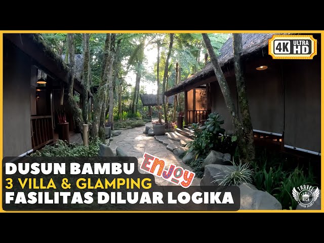 3 VILLA DILUAR LOGIKA & GLAMPING DUSUN BAMBU LEMBANG BANDUNG DUSUN BAMBU BANDUNG DUSUN BAMBU RESORT