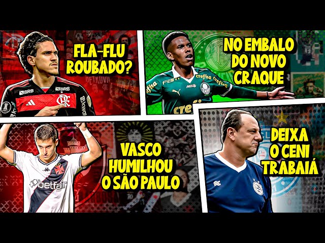 Fluminense ROUBADO x Flamengo? | Bahia TRUCIDA Cruzeiro | Vasco HUMILHOU São Paulo - E MUITO mais