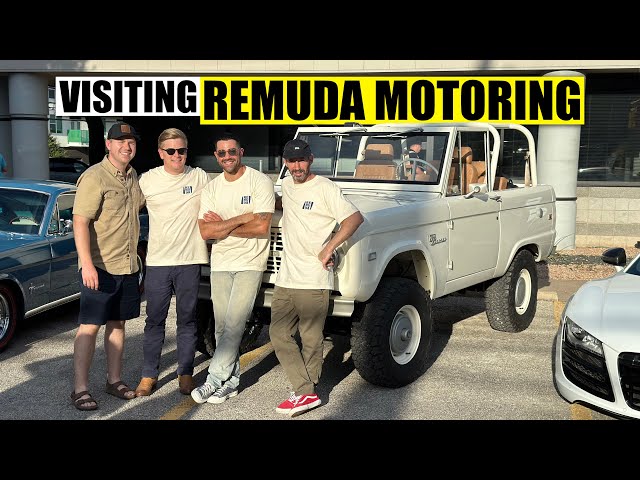 We Visit Remuda Motoring in Austin, TX with Jesse Metcalfe & Debut their Bronco!