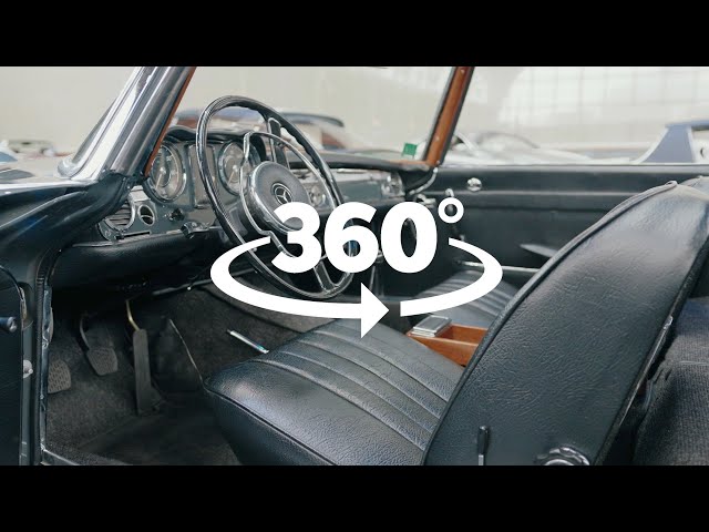 Step inside a 1966 Mercedes Benz 230 SL 'Pagoda'