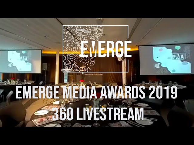 Emerge Media Awards 2019 - 360 Livestream