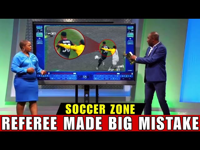 Victor Hlungwani On Kaizer Chiefs Vs Orlando Pirates Penalty (SOCCER ZONE) CHIEFS ROBBED