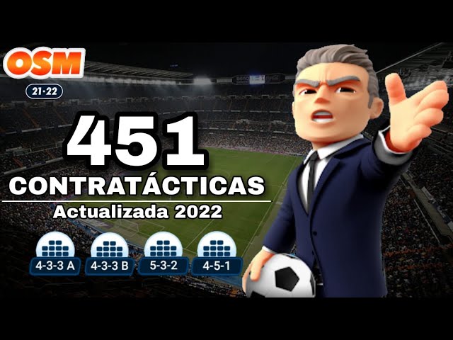 ¿CÓMO GANARLE A LAS 451? | LAS MEJORES CONTRATÁCTICAS #2 | ⚽ OSM 21/22 ⚽