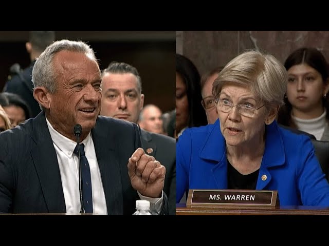 RFK Jr. vs. Elizabeth Warren: Full exchange in fiery discussion at Senate confirmation hearing