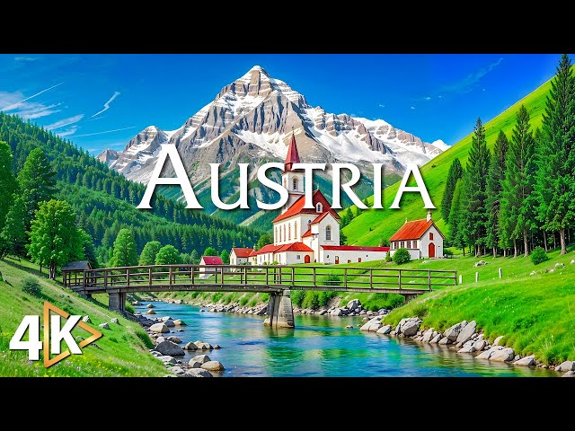 AUSTRIA • Relaxation Film 4K   Peaceful Relaxing Music -  Nature 4k Video UltraHD