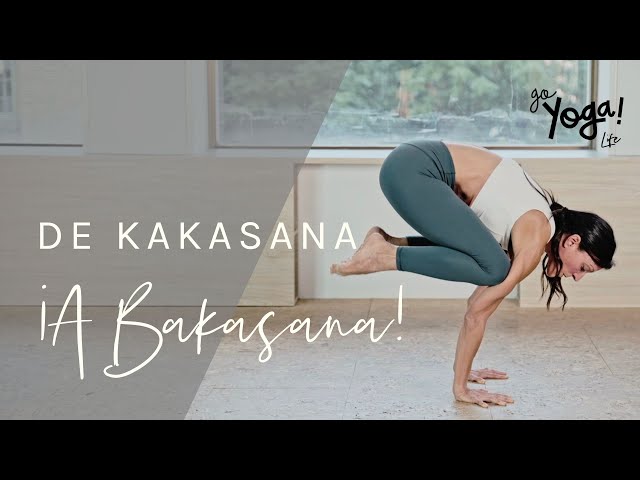 CÓMO EXTENDER TUS BRAZOS EN BAKASANA. O CÓMO FLUIR A BAKASANA SIN USAR NI UN GRAMO DE FUERZA