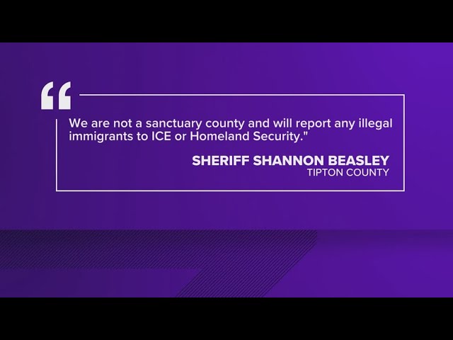 Tipton County Sheriff says Tipton is not a sanctuary county