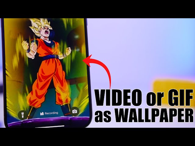 Set VIDEO or GIF as Lock Screen Wallpaper on iPhone - iOS 18.3